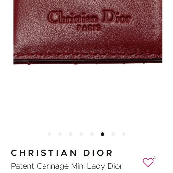 Mini Lady Dior wallet - Picture 11 of 12